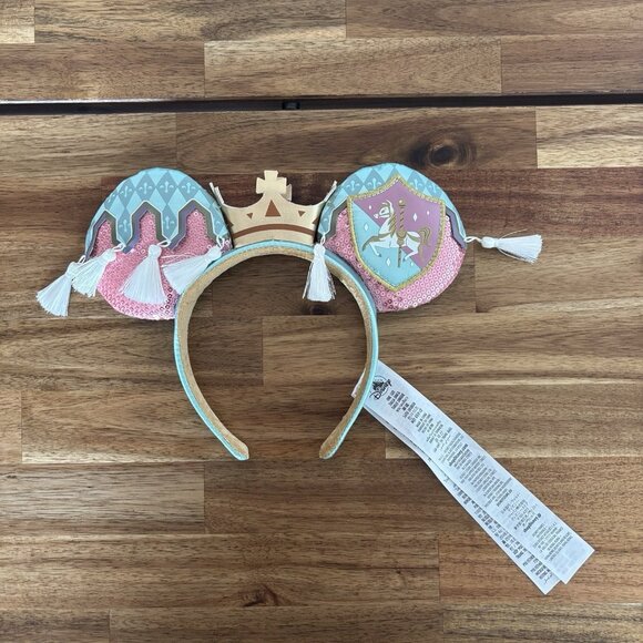 AUTHENTIC Disney Mickey Mouse Main attraction headband Charming Regal Carrousel - Picture 3 of 7